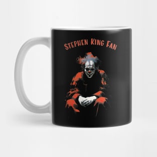 Stephen King Fan, Creepy Clown Mug